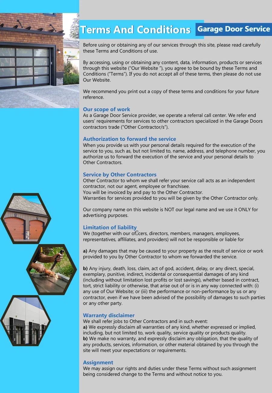 Capitol Garage Doors Greenvale, NY 516-596-8746 - terms4